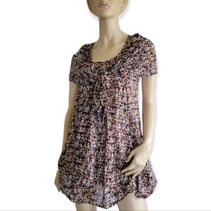 Elemente Clemente silk trapeze dress